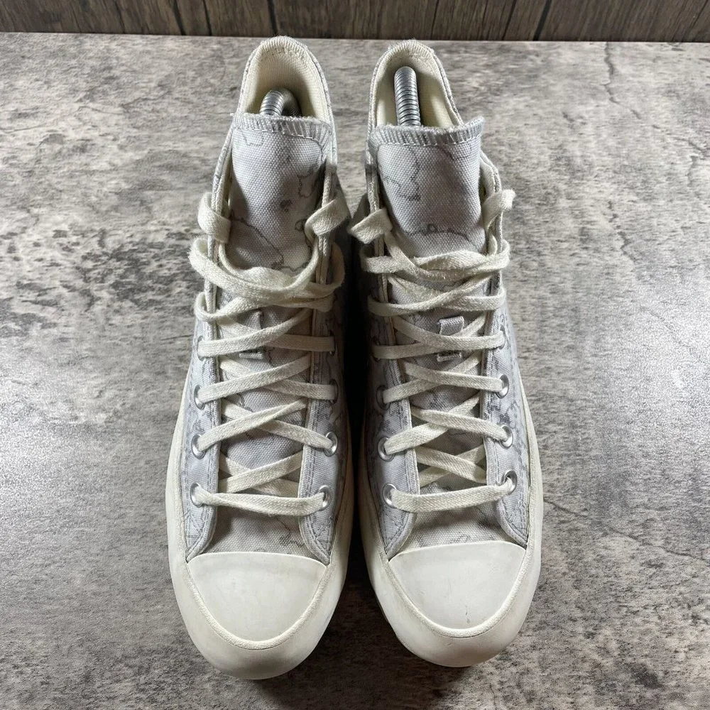 Converse CTAS Hi Women's 7 White High Top Sneakers Lugged Platform Chunky